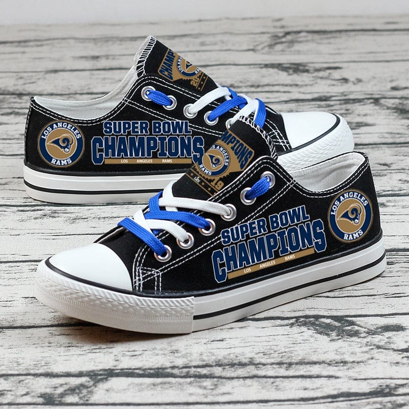 Los Angeles Chargers 1 Low Top Canvas Sport Sneakers Shoes For Men Women Fans - Image 3