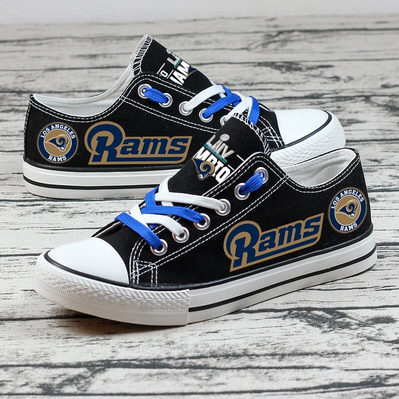 Los Angeles Chargers 1 Low Top Canvas Sport Sneakers Shoes For Men Women Fans - Image 4