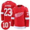 Lucas Raymond Jersey 23 Red Wings 10 Alex Delvecchio Honoring Red 85b36529 5d69 412e 98c1 fa09394d89e8