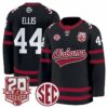 Luke Ellis Jersey 44 Alabama Crimson 2025 26 20th Patch Stitched Black 9ec8a012 c890 440a 8feb 7dcf5a9f28d0