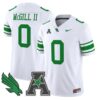 MakenzieMcGillIIJersey 0NorthTexasMeanGreen2025StitchedWhite