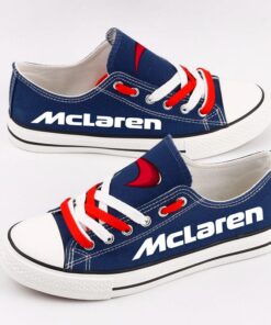 Alternative view of McLaren F1 Team Canvas Sneakers Shoes For Men Women Fans