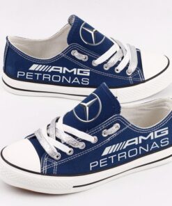 Alternative view of Mercedes AMG Petronas Motorsport Canvas Sneakers Shoes For Men Women Fans