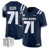 MerlinOlsenJersey 71UtahStateAggies2025VaporLimitedStitchedNavy