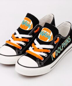 Miami Dolphins Low Top Canvas Sport Sneakers Shoes For Men Women Fans 11 Miami Dolphins 9a15aed2 3619 419d a2c7 b820f4b0846b