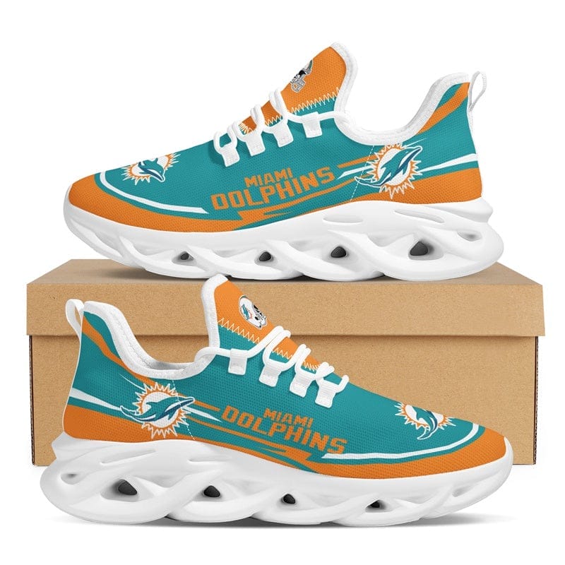 Miami Dolphins Sneakers Shoes Elevate Your Every Step 3 Miami Dolphins Sneakers Shoes Elevate Your Every Step - Image 3