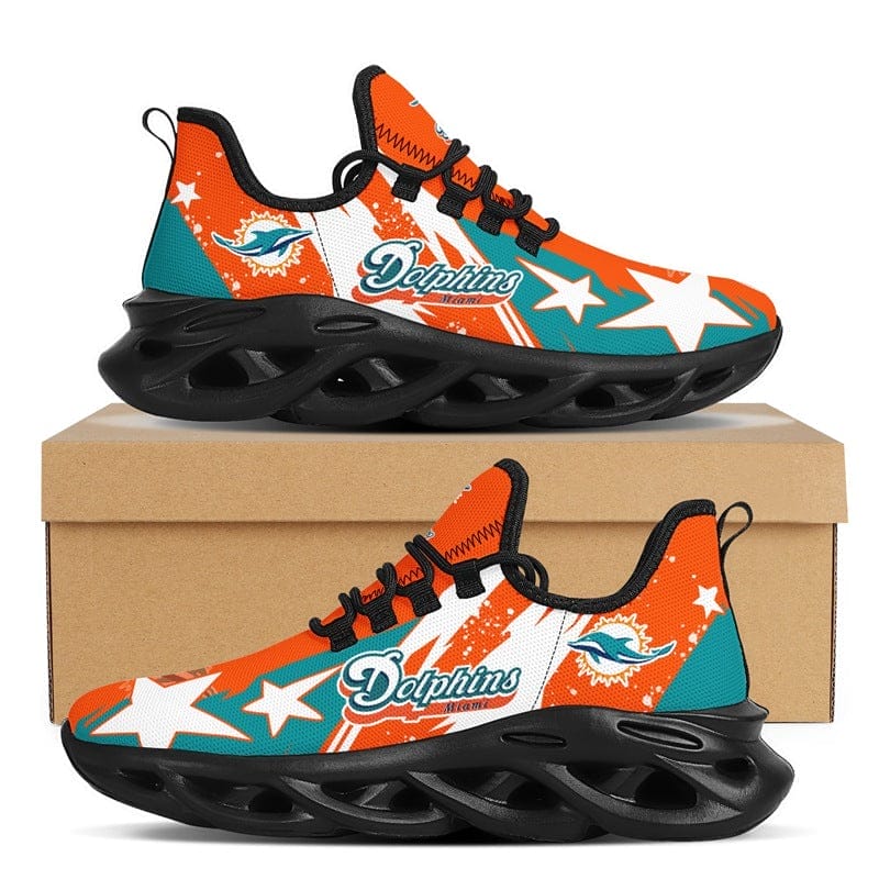 Miami Dolphins Sneakers Shoes Elevate Your Every Step 5 Miami Dolphins Sneakers Shoes Elevate Your Every Step - Image 5