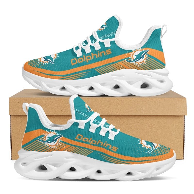 Miami Dolphins Sneakers Shoes Elevate Your Every Step 2 Miami Dolphins Sneakers Shoes Elevate Your Every Step - Image 2