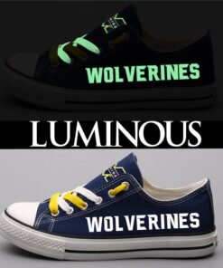 Alternative view of Michigan Wolverines Sport Sneakers Shoes For Men Women Fans