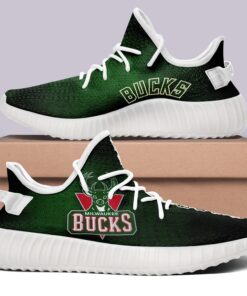 Milwaukee Bucks NBA 350v Yeezy Sneakers For Men Women Fans 9 Milwaukee Bucks V1 NBA 350v Yeezy Sneakers
