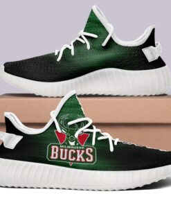 Milwaukee Bucks NBA 350v Yeezy Sneakers For Men Women Fans 11 Milwaukee Bucks V3 NBA 350v Yeezy Sneakers