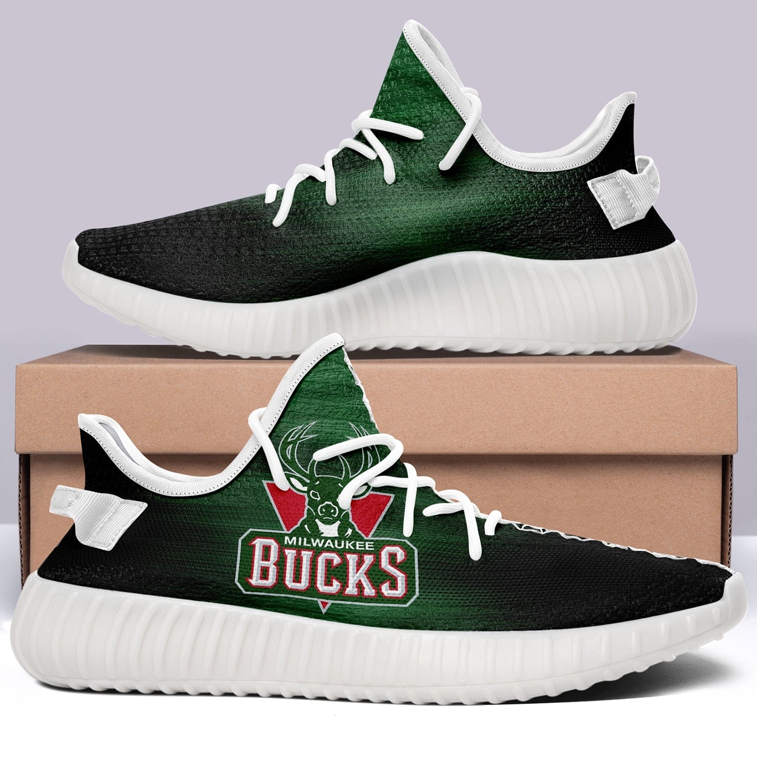 Milwaukee Bucks NBA 350v Yeezy Sneakers For Men Women Fans 5 Milwaukee Bucks NBA 350v Yeezy Sneakers For Men Women Fans - Image 5