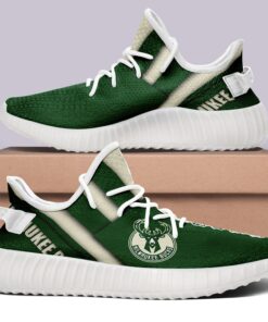 Milwaukee Bucks NBA 350v Yeezy Sneakers For Men Women Fans 12 Milwaukee Bucks V4 NBA 350v Yeezy Sneakers