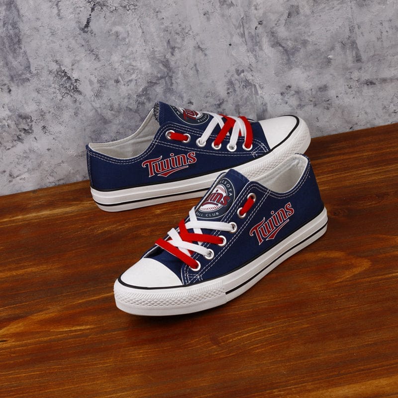 Minnesota Twins Limited Print Low Top Canvas Shoes Sport Sneakers For Men Women Fans 2 Minnesota Twins Limited Print Low Top Canvas Shoes Sport Sneakers For Men Women Fans - Image 2