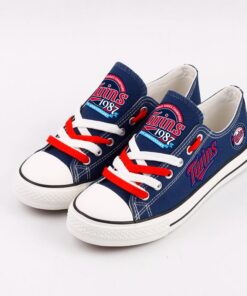 Minnesota Twins Limited Print Low Top Canvas Shoes Sport Sneakers For Men Women Fans
