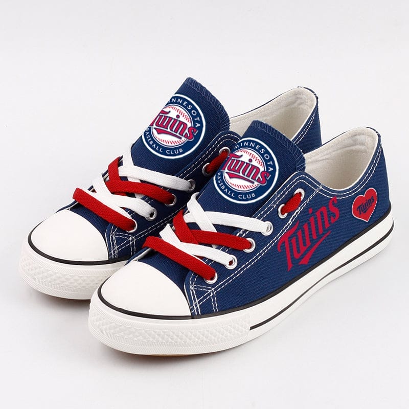 Minnesota Twins Limited Print Low Top Canvas Shoes Sport Sneakers For Men Women Fans 2 Minnesota Twins Limited Print Low Top Canvas Shoes Sport Sneakers For Men Women Fans - Image 2
