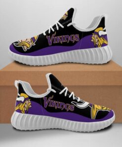 Minnesota Vikings Sneaker Shoes NFL For Men Women Fans