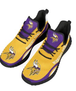 Minnesota Vikings Sneaker Shoes NFL For Men Women Fans