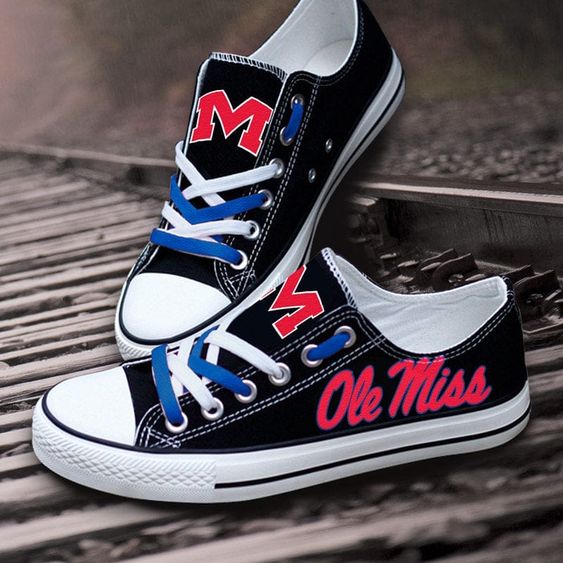 Mississippi Rebels Sport Sneakers Shoes For Men Women Fans 1 Mississippi Rebels Sport Sneakers Shoes For Men Women Fans