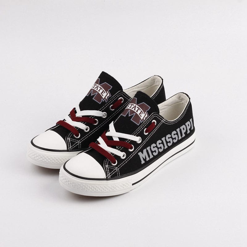 Mississippi State Bulldogs Sport Sneakers Shoes For Men Women Fans 2 Mississippi State Bulldogs Sport Sneakers Shoes For Men Women Fans - Image 2