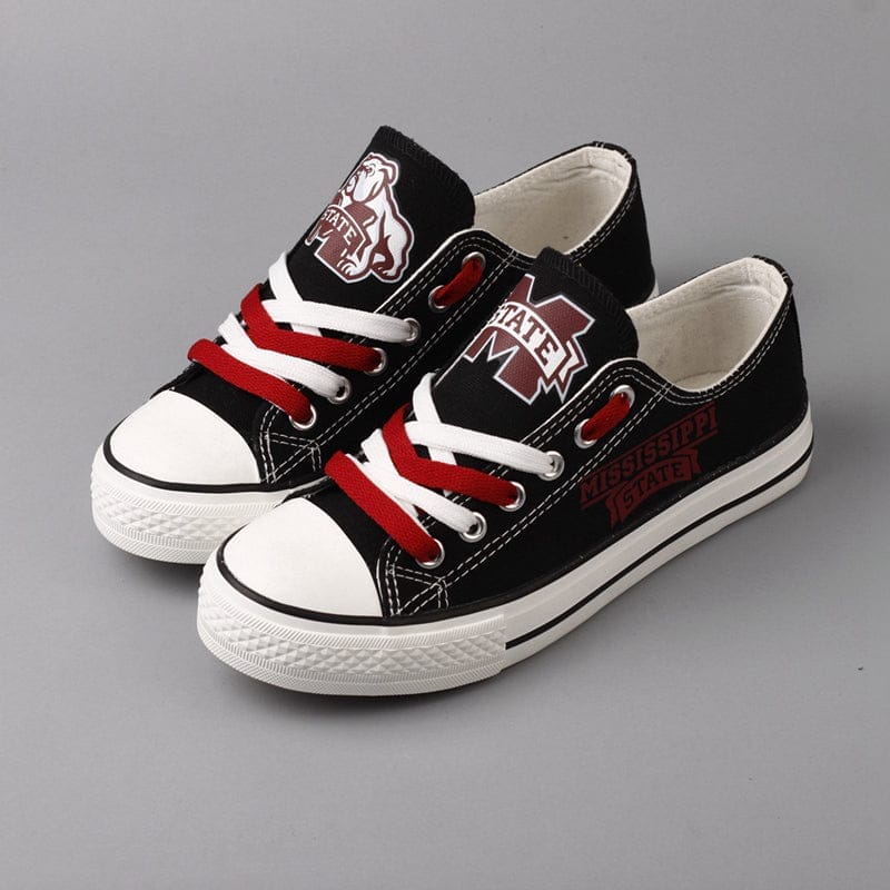 Mississippi State Bulldogs Sport Sneakers Shoes For Men Women Fans 3 Mississippi State Bulldogs Sport Sneakers Shoes For Men Women Fans - Image 3