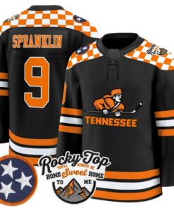 Mitchell Spranklin Jersey #9 Tennessee Volunteers 2025-26 Hockey Premium Stitched