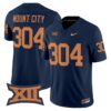 Mount City Jersey #304 West Virginia Mountaineers 1965 Throwback Stitched