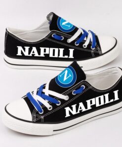 Napoli Low Top Canvas Sport Sneakers Shoes For Men Women Fans