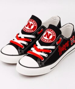 Nebraska Cornhuskers Sport Sneakers Shoes For Men Women Fans