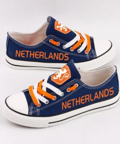 Alternative view of Netherlands Low Top Canvas Sport Sneakers Shoes For Men Women Fans