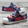 New England Patriots Limited Print NFL Students Low Top Canvas Shoes Sport Sneakers 2