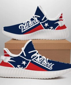 New England Patriots NFL 350v Yeezy Sneakers For Men Women Fans