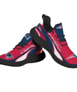 New England Patriots Sneaker Shoes NFL For Men Women Fans