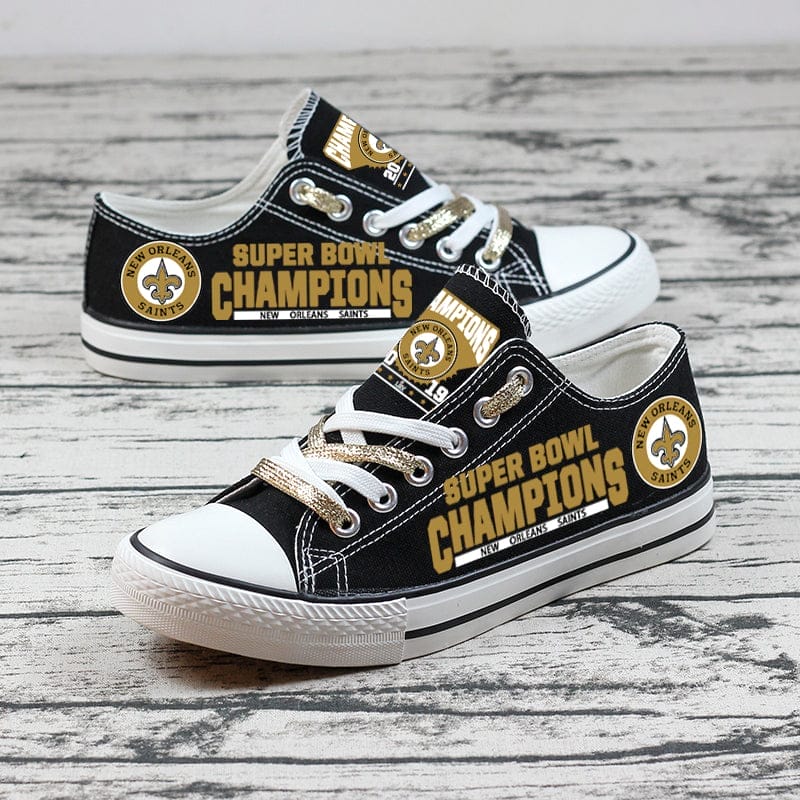 New Orleans Saints Sport Sneakers Shoes For Men Women Fans 2 New Orleans Saints Sport Sneakers Shoes For Men Women Fans - Image 2