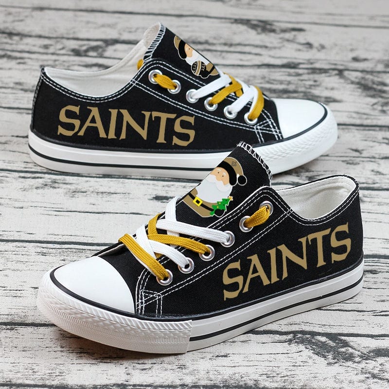 New Orleans Saints Sport Sneakers Shoes For Men Women Fans 4 New Orleans Saints Sport Sneakers Shoes For Men Women Fans - Image 4