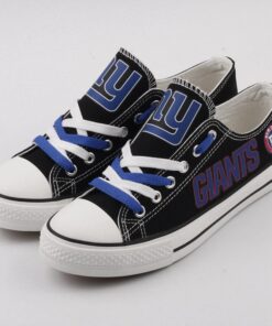 New York Giants Low Top Canvas Sport Sneakers Shoes For Men Women Fans