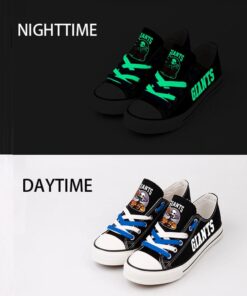 Alternative view of New York Giants Low Top Canvas Sport Sneakers Shoes For Men Women Fans