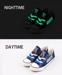 New York Giants Limited Print NFL Students Low Top Canvas Shoes Sport Sneakers 51bfab6c b3e2 425e ac6d 9265b174da6a