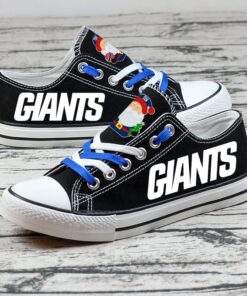 New York Giants Limited Print NFL Students Low Top Canvas Shoes Sport Sneakers 88daf16e c434 4556 b7b1 887d5f498c00