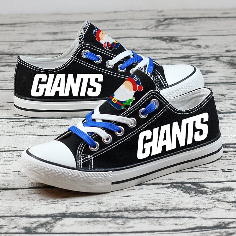 New York Giants Low Top Canvas Sport Sneakers Shoes For Men Women Fans - Image 3