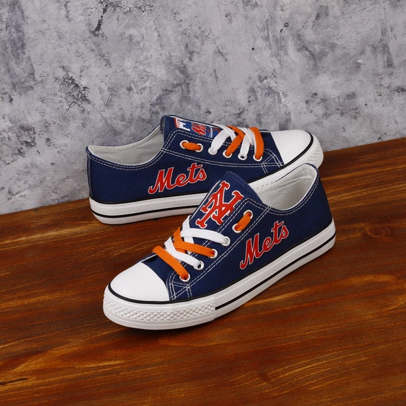 New York Mets Limited Print Low Top Canvas Shoes Sport Sneakers For Men Women Fans 1 New York Mets Limited Print Low Top Canvas Shoes Sport Sneakers For Men Women Fans