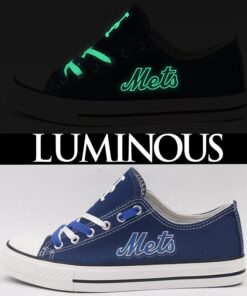 New York Mets Limited Print Low Top Canvas Shoes Sport Sneakers For Men Women Fans 11 New York Mets Limited Print MLB Students Low Top Canvas Shoes Sport Sneakers 3