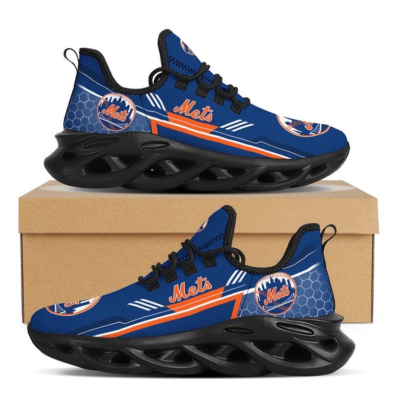 New York Mets MLB Sneakers Shoes Elevate Your Every Step 2 New York Mets MLB Sneakers Shoes Elevate Your Every Step - Image 2