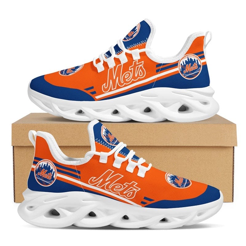 New York Mets MLB Sneakers Shoes Elevate Your Every Step 3 New York Mets MLB Sneakers Shoes Elevate Your Every Step - Image 3