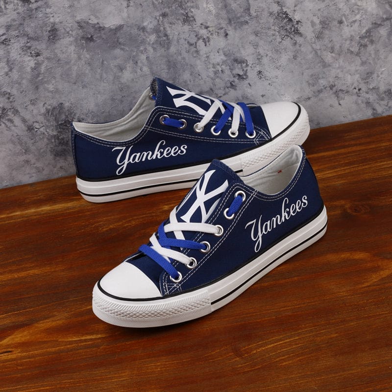 New York Mets Limited Print Low Top Canvas Shoes Sport Sneakers For Men Women Fans 4 New York Mets Limited Print Low Top Canvas Shoes Sport Sneakers For Men Women Fans - Image 4