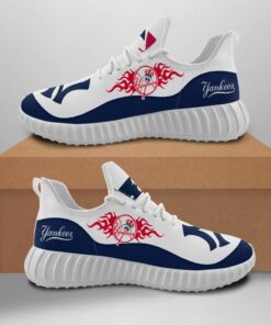 New York Yankees MLB Sneaker Shoes Hot Team For Men Women Fans