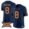 NiccoMarchiolJersey 8WestVirginiaMountaineers1965ThrowbackStitched