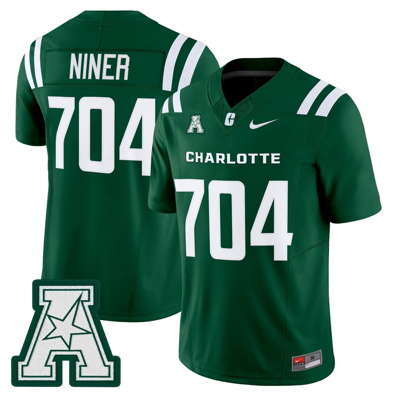 Niner Jersey #704 Charlotte 49ers 2025 Vapor Limited Stitched - Image 5