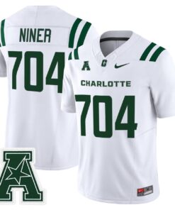 Niner Jersey #704 Charlotte 49ers 2025 Vapor Limited Stitched