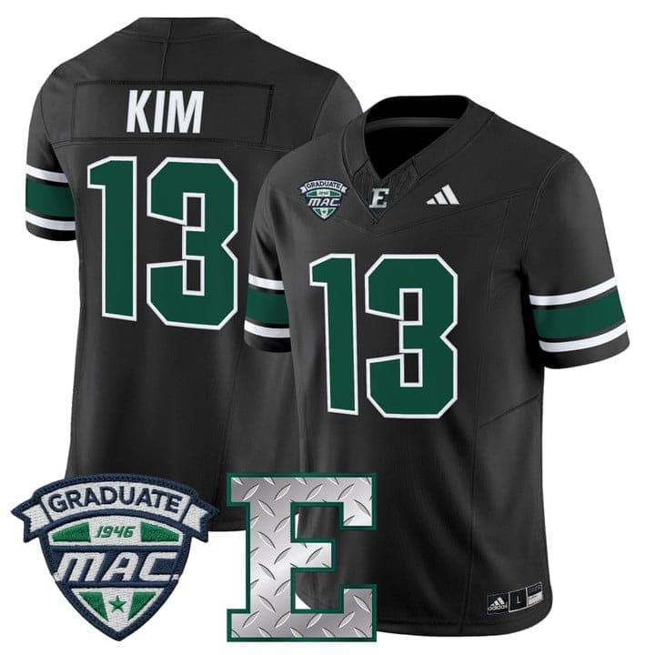 Noah Kim Jersey #13 Eastern Michigan Eagles 2025 Limited Stitched